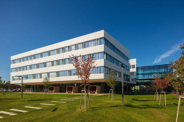 View of the Campus Building B